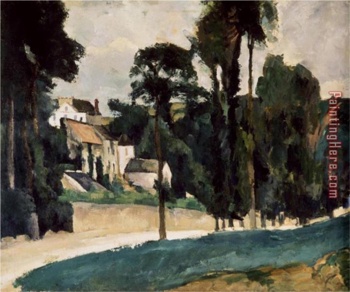 Paul Cezanne A Way in a Path